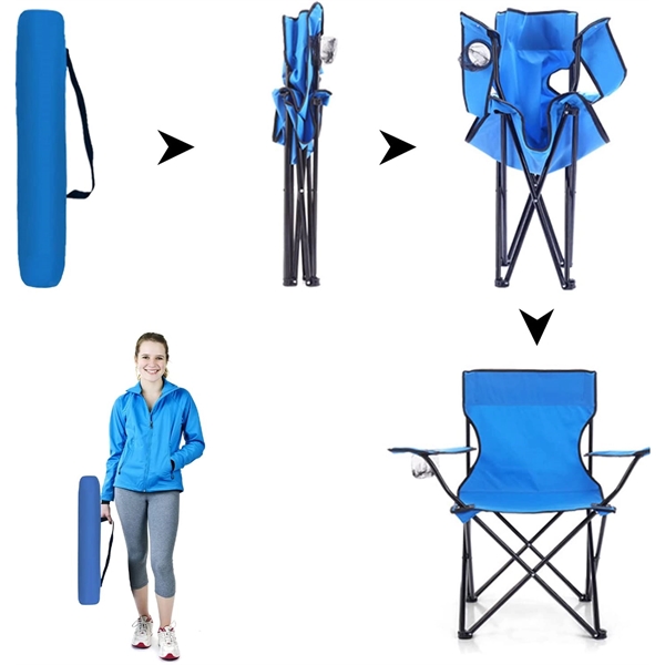 Folding Beach Chair With Carring Bag - Folding Beach Chair With Carring Bag - Image 1 of 2