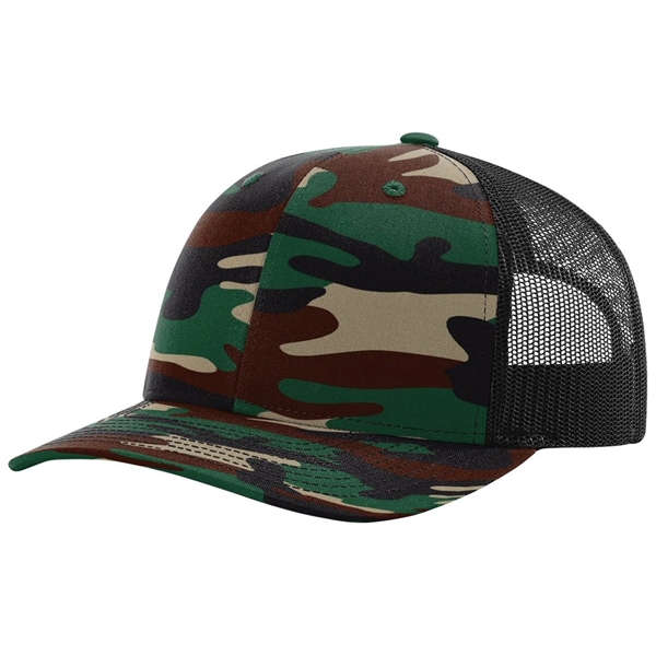 Richardson® 112P Printed Trucker Cap Snapback Hat - Richardson® 112P Printed Trucker Cap Snapback Hat - Image 0 of 59