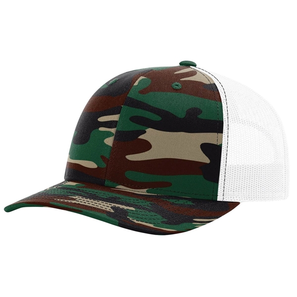 Richardson® 112P Printed Trucker Cap Snapback Hat - Richardson® 112P Printed Trucker Cap Snapback Hat - Image 3 of 59