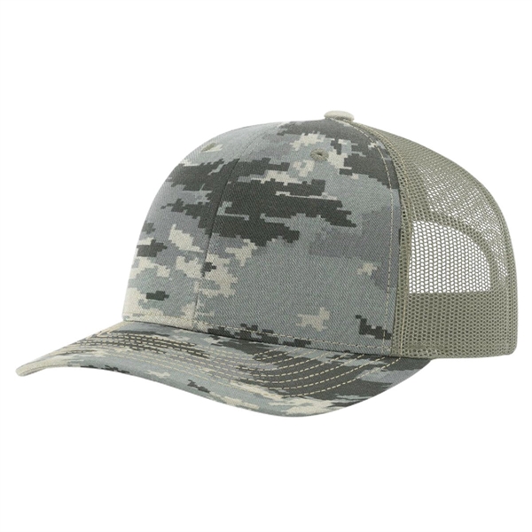 Richardson® 112P Printed Trucker Cap Snapback Hat - Richardson® 112P Printed Trucker Cap Snapback Hat - Image 8 of 59