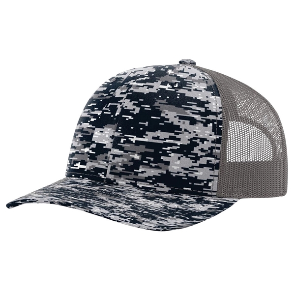 Richardson® 112P Printed Trucker Cap Snapback Hat - Richardson® 112P Printed Trucker Cap Snapback Hat - Image 9 of 59