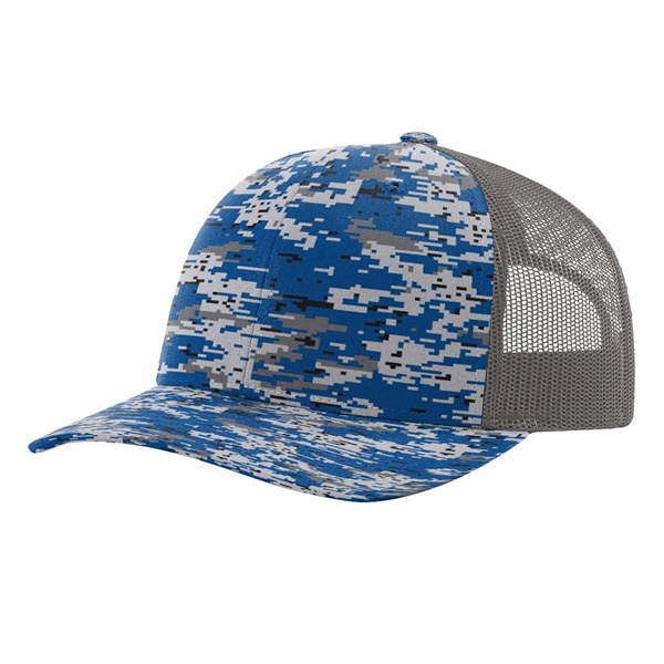 Richardson® 112P Printed Trucker Cap Snapback Hat - Richardson® 112P Printed Trucker Cap Snapback Hat - Image 11 of 59