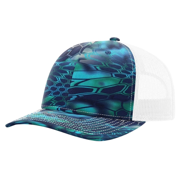 Richardson® 112P Printed Trucker Cap Snapback Hat - Richardson® 112P Printed Trucker Cap Snapback Hat - Image 29 of 59