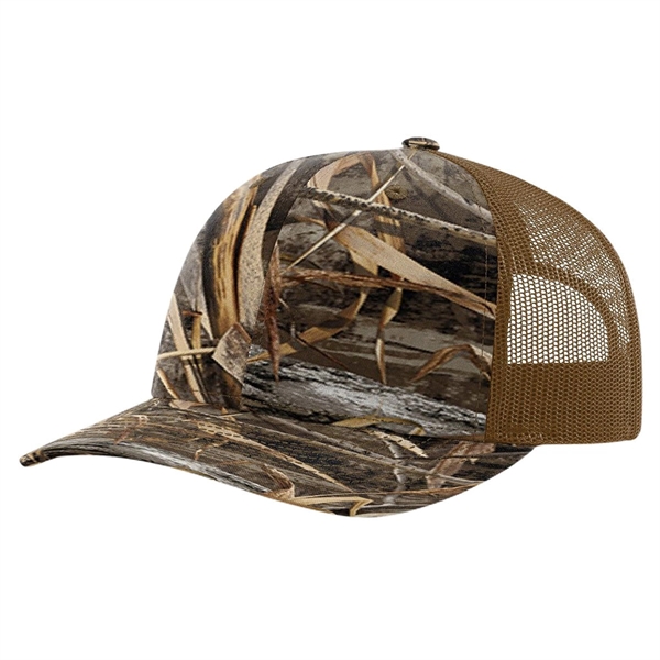 Richardson® 112P Printed Trucker Cap Snapback Hat - Richardson® 112P Printed Trucker Cap Snapback Hat - Image 35 of 59