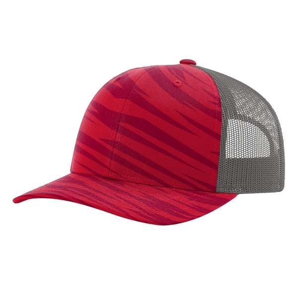 Richardson® 112P Printed Trucker Cap Snapback Hat - Richardson® 112P Printed Trucker Cap Snapback Hat - Image 58 of 59