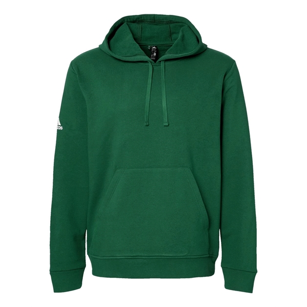 Adidas Fleece Hooded Sweatshirt - Adidas Fleece Hooded Sweatshirt - Image 13 of 16