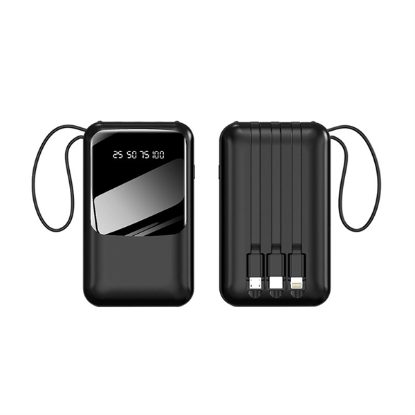 20000Mah Portable Power Bank With Built In Cables - 20000Mah Portable Power Bank With Built In Cables - Image 7 of 7
