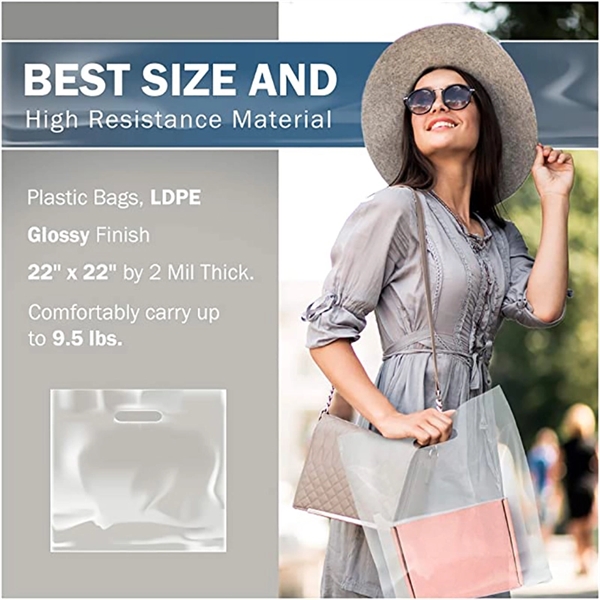 Oversized Transparent Merchandise Bag - Oversized Transparent Merchandise Bag - Image 1 of 4