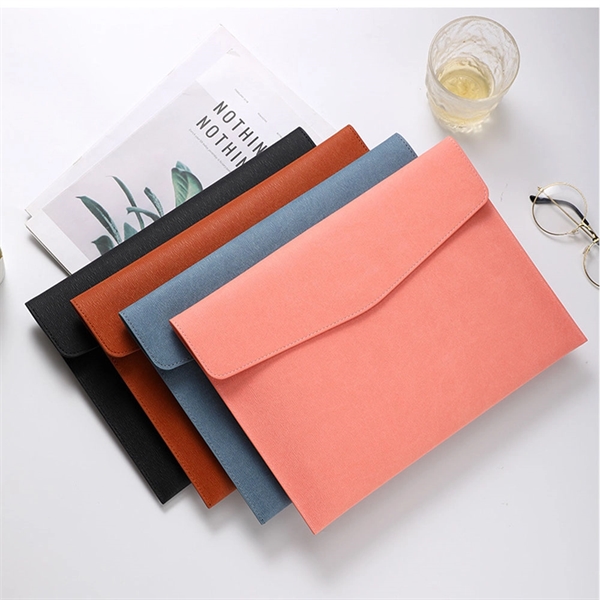 PU Leather A4 File Folder Document Holder - PU Leather A4 File Folder Document Holder - Image 1 of 1