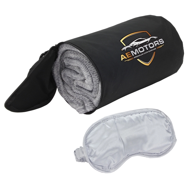 AeroLOFT® Business First Travel Blanket with Sleep Mask - AeroLOFT® Business First Travel Blanket with Sleep Mask - Image 0 of 0