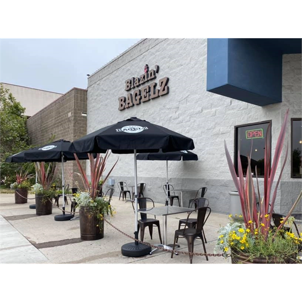 Vented Bistro Patio Umbrella - Commercial Quality - Vented Bistro Patio Umbrella - Commercial Quality - Image 21 of 31
