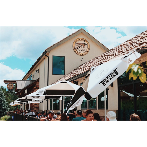 Vented Bistro Patio Umbrella - Commercial Quality - Vented Bistro Patio Umbrella - Commercial Quality - Image 23 of 31