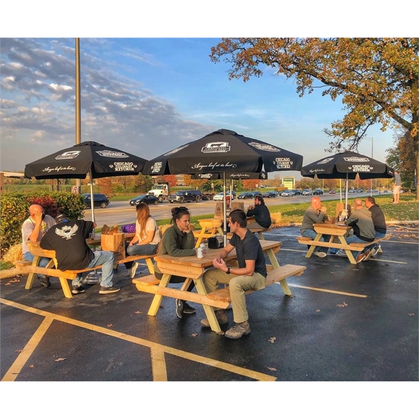 Vented Bistro Patio Umbrella - Commercial Quality - Vented Bistro Patio Umbrella - Commercial Quality - Image 31 of 31