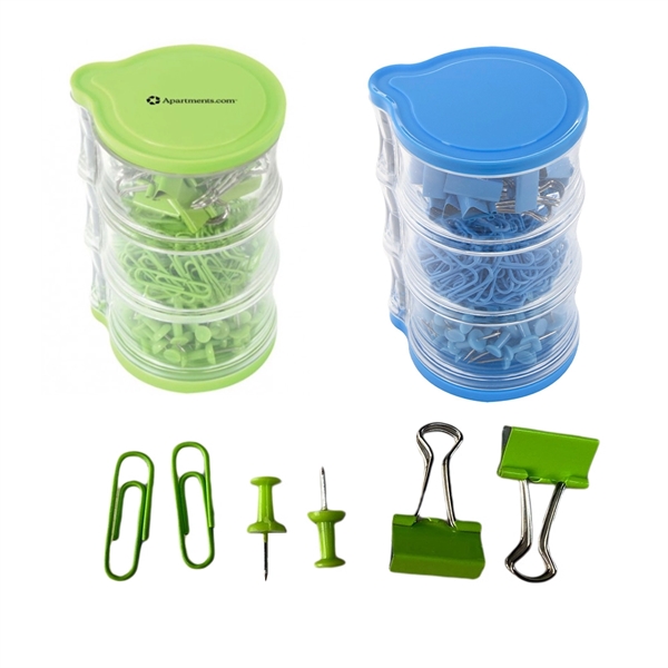 Wholesale 3 In 1 3-Tier Stationery Set - Wholesale 3 In 1 3-Tier Stationery Set - Image 0 of 2