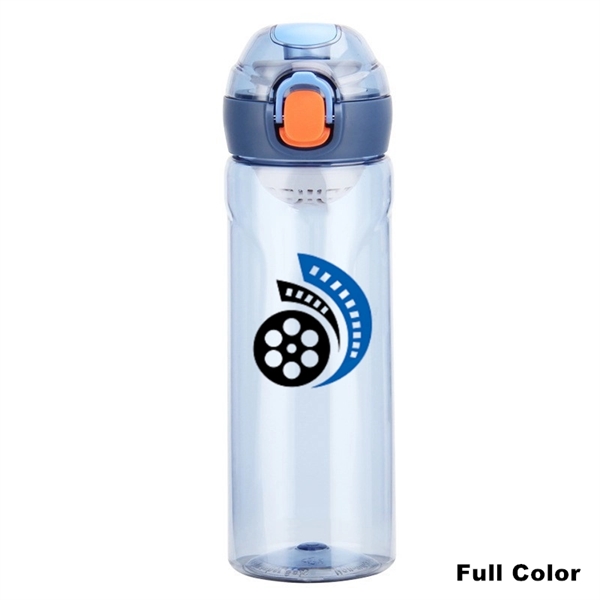 Portable Plastic 18 oz BPA Free Reusable Water Bottle - Portable Plastic 18 oz BPA Free Reusable Water Bottle - Image 1 of 15
