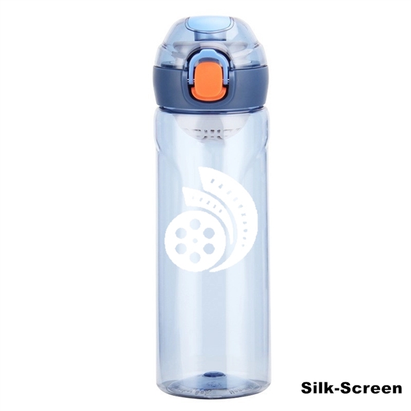 Portable Plastic 18 oz BPA Free Reusable Water Bottle - Portable Plastic 18 oz BPA Free Reusable Water Bottle - Image 2 of 15