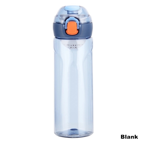 Portable Plastic 18 oz BPA Free Reusable Water Bottle - Portable Plastic 18 oz BPA Free Reusable Water Bottle - Image 3 of 15
