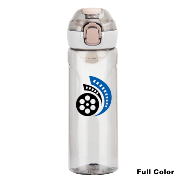 Portable Plastic 18 oz BPA Free Reusable Water Bottle - Portable Plastic 18 oz BPA Free Reusable Water Bottle - Image 4 of 15