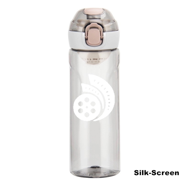 Portable Plastic 18 oz BPA Free Reusable Water Bottle - Portable Plastic 18 oz BPA Free Reusable Water Bottle - Image 5 of 15