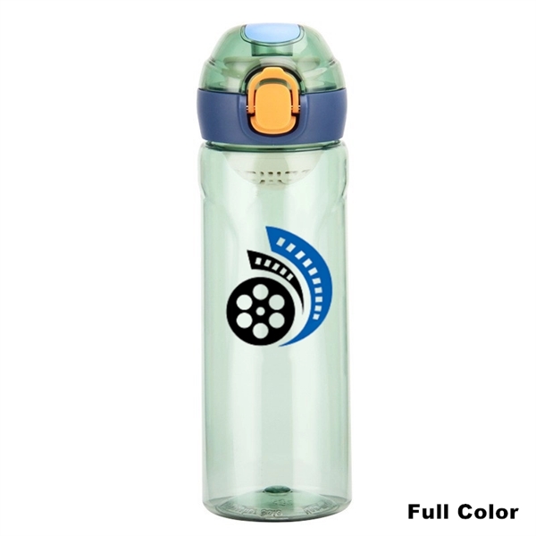 Portable Plastic 18 oz BPA Free Reusable Water Bottle - Portable Plastic 18 oz BPA Free Reusable Water Bottle - Image 7 of 15