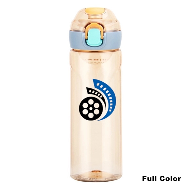 Portable Plastic 18 oz BPA Free Reusable Water Bottle - Portable Plastic 18 oz BPA Free Reusable Water Bottle - Image 10 of 15