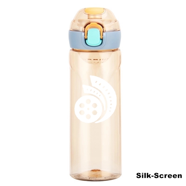 Portable Plastic 18 oz BPA Free Reusable Water Bottle - Portable Plastic 18 oz BPA Free Reusable Water Bottle - Image 11 of 15