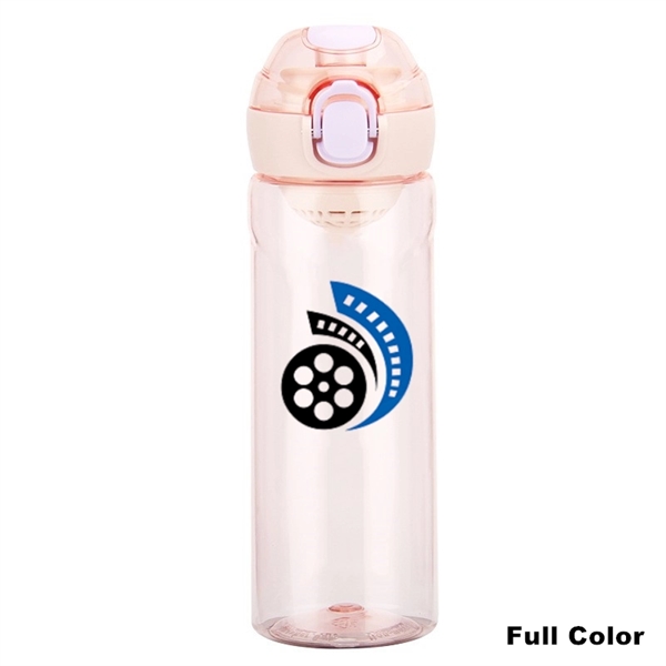 Portable Plastic 18 oz BPA Free Reusable Water Bottle - Portable Plastic 18 oz BPA Free Reusable Water Bottle - Image 13 of 15