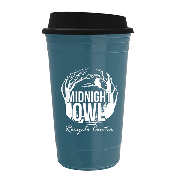 The Eco Traveler - 16 oz. Insulated Cup - The Eco Traveler - 16 oz. Insulated Cup - Image 0 of 1