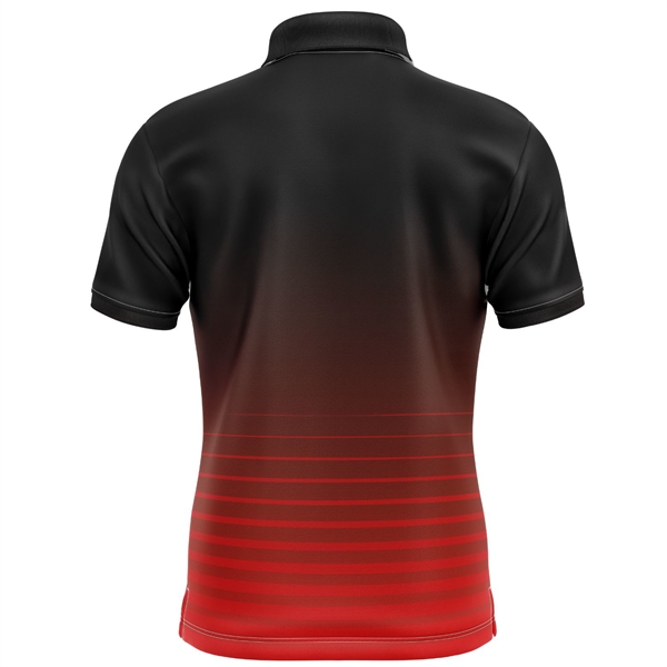 Youth 160 GSM Brushed Milk Silk Sublimation Polo Shirt - Youth 160 GSM Brushed Milk Silk Sublimation Polo Shirt - Image 1 of 4