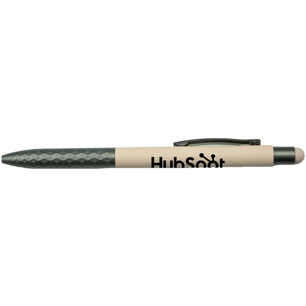 Soft Touch Aluminum Stylus Pen W/ Plastic Grip - Soft Touch Aluminum Stylus Pen W/ Plastic Grip - Image 4 of 5