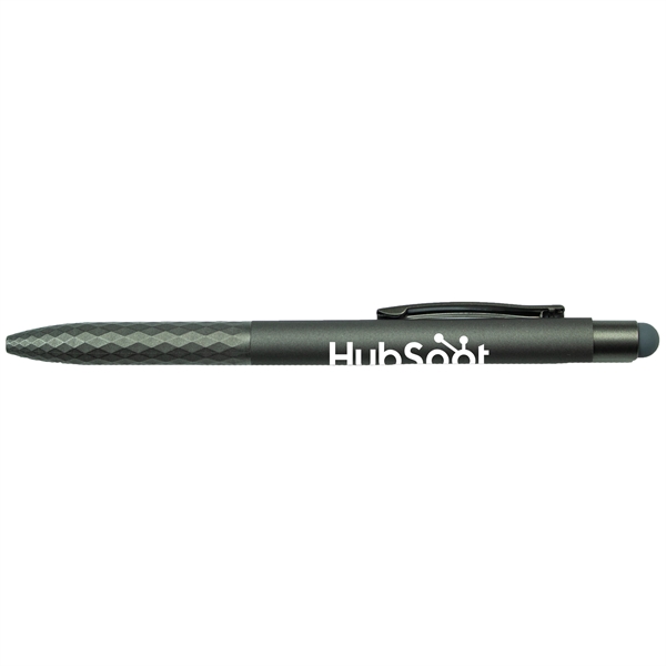 Soft Touch Aluminum Stylus Pen W/ Plastic Grip - Soft Touch Aluminum Stylus Pen W/ Plastic Grip - Image 5 of 5