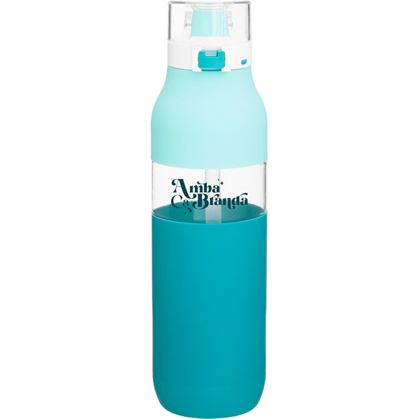 25 oz h2go Void Single Wall Plastic Bottle w/Straw/Sleeve - 25 oz h2go Void Single Wall Plastic Bottle w/Straw/Sleeve - Image 4 of 6