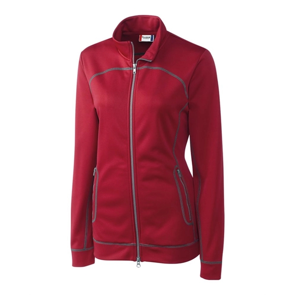 Clique Helsa Performance Womens Full Zip Knit Jacket - Clique Helsa Performance Womens Full Zip Knit Jacket - Image 3 of 12