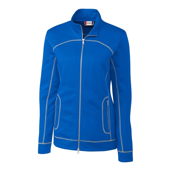 Clique Helsa Performance Womens Full Zip Knit Jacket - Clique Helsa Performance Womens Full Zip Knit Jacket - Image 10 of 12