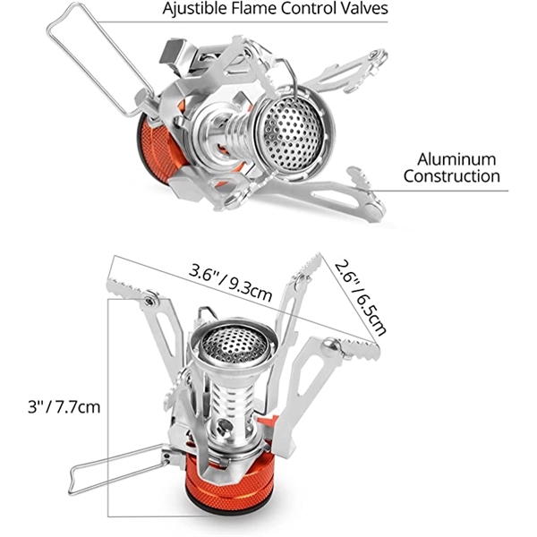 Portable Camping Stoves Backpacking Stove - Portable Camping Stoves Backpacking Stove - Image 3 of 7