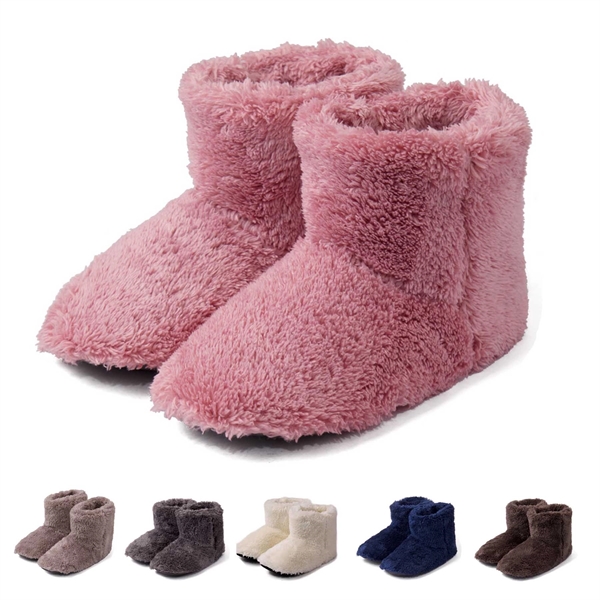Winter Plush Indoor Boots - Winter Plush Indoor Boots - Image 0 of 2