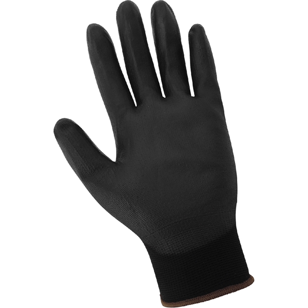 Black Lightweight Polyurethane Coated Gloves - Black Lightweight Polyurethane Coated Gloves - Image 2 of 2