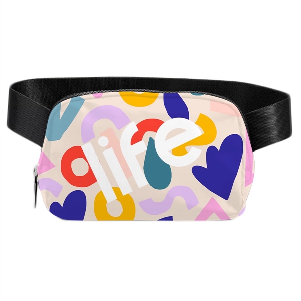 Custom Belt Bag 1.38" Strap (Dye Sublimated) - Custom Belt Bag 1.38" Strap (Dye Sublimated) - Image 0 of 0