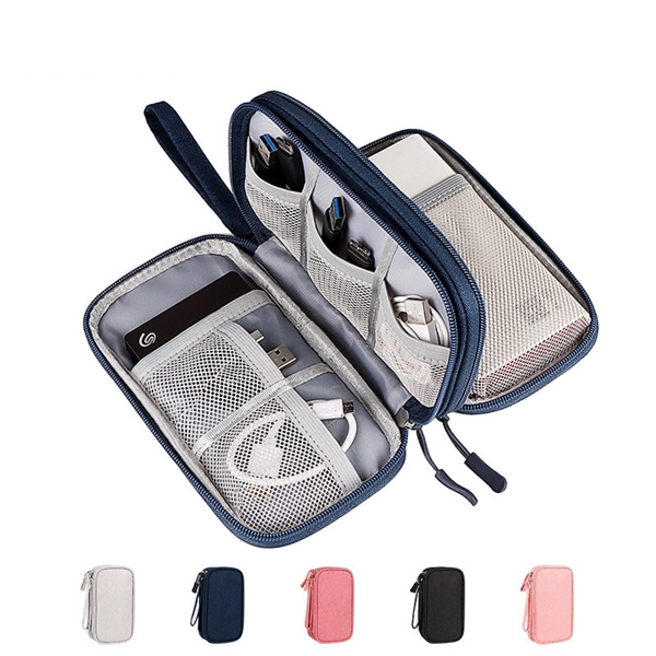 Travel Cable Organizers Bag - Travel Cable Organizers Bag - Image 1 of 3