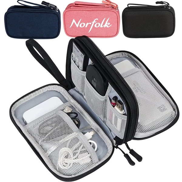 Travel Cable Organizers Bag - Travel Cable Organizers Bag - Image 0 of 3