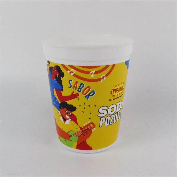 Classic 16 Oz Reusable Plastic Stadium Cup - Classic 16 Oz Reusable Plastic Stadium Cup - Image 5 of 7