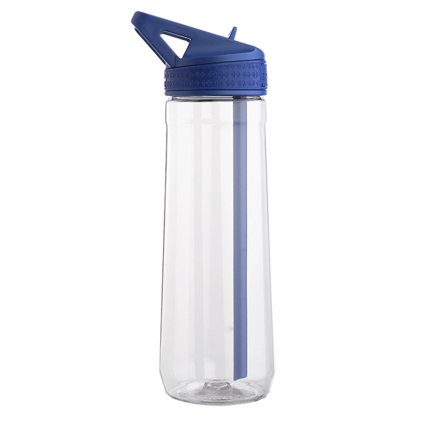 30 oz. Fitness Plastic Water Bottle with Sip Straw - 30 oz. Fitness Plastic Water Bottle with Sip Straw - Image 3 of 7