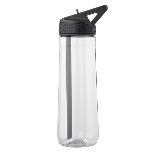 30 oz. Fitness Plastic Water Bottle with Sip Straw - 30 oz. Fitness Plastic Water Bottle with Sip Straw - Image 4 of 7