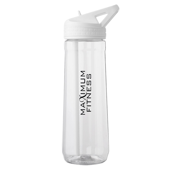 30 oz. Fitness Plastic Water Bottle with Sip Straw - 30 oz. Fitness Plastic Water Bottle with Sip Straw - Image 7 of 7