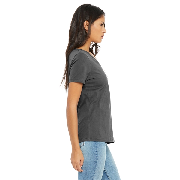 Bella + Canvas Ladies' Relaxed Jersey V-Neck T-Shirt - Bella + Canvas Ladies' Relaxed Jersey V-Neck T-Shirt - Image 102 of 218