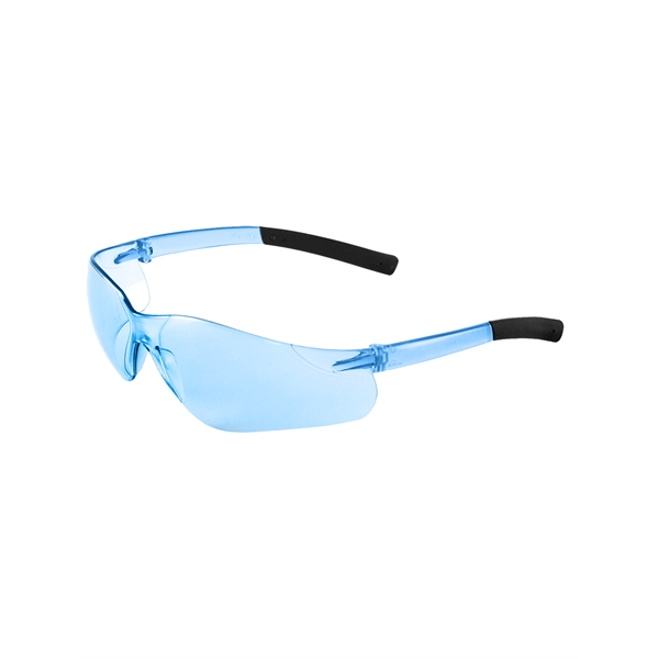 Pavon® Light-Blue Lens, Frosted Blue Frame Safety Glasses - Pavon® Light-Blue Lens, Frosted Blue Frame Safety Glasses - Image 0 of 4