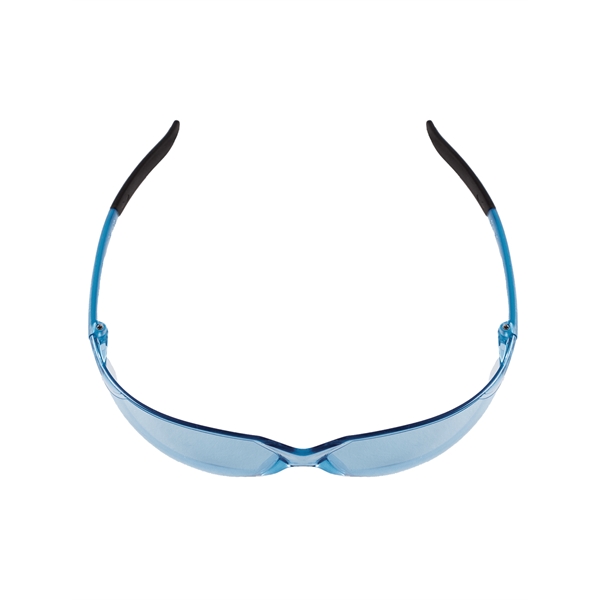 Pavon® Light-Blue Lens, Frosted Blue Frame Safety Glasses - Pavon® Light-Blue Lens, Frosted Blue Frame Safety Glasses - Image 1 of 4