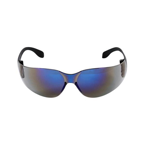 Torrent™ Blue Mirror Lens, Matte Black Frame Safety Glasses - Torrent™ Blue Mirror Lens, Matte Black Frame Safety Glasses - Image 1 of 3