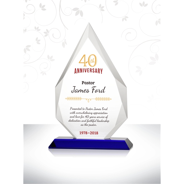 Pointed Crystal Excellence Award - Pointed Crystal Excellence Award - Image 0 of 1