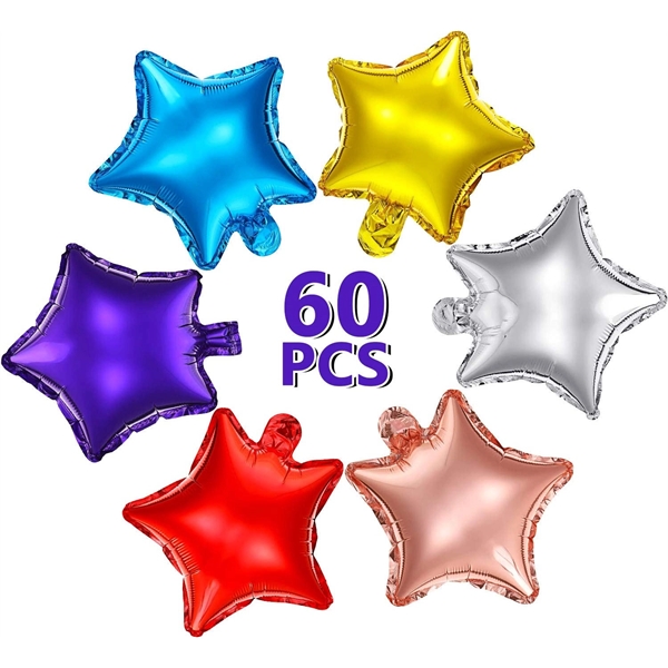 18" Aluminum Foil Star Balloon - 18" Aluminum Foil Star Balloon - Image 0 of 4